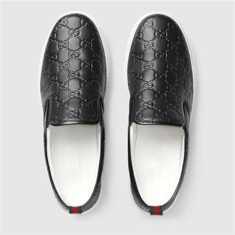 men's gucci slip ons|Gucci slip on sneakers men's.